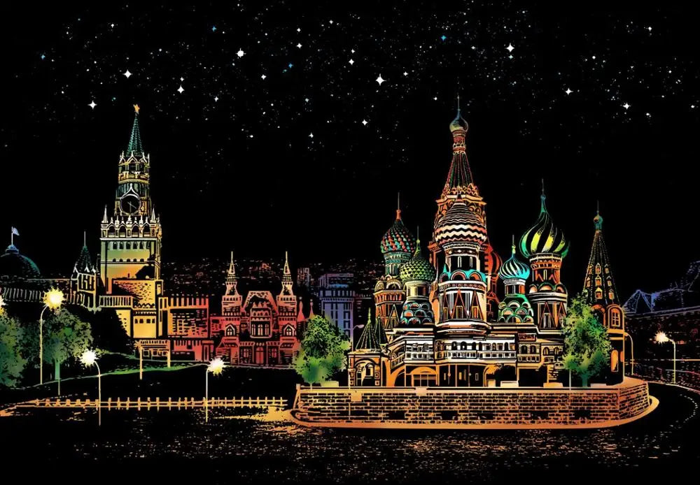 Art Scratch™ – City Art