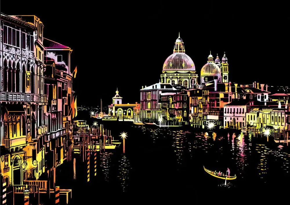 Art Scratch™ – City Art